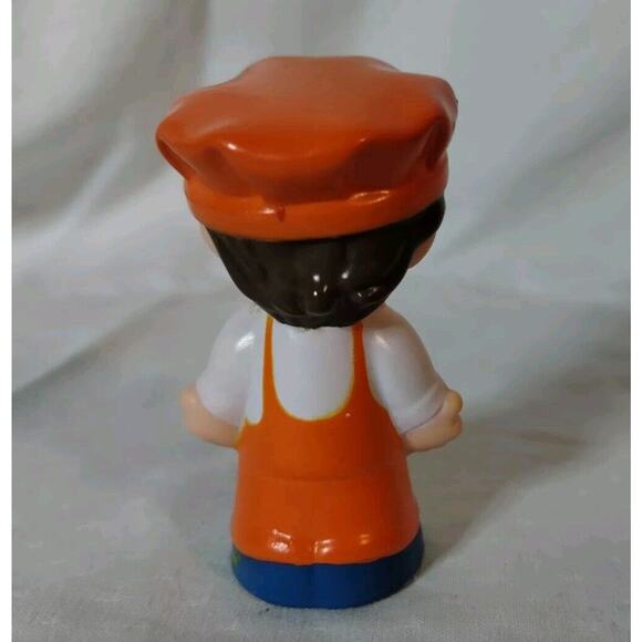 Fisher Price Little People Train Engineer Conductor Replacement Figure - Picture 2 of 3